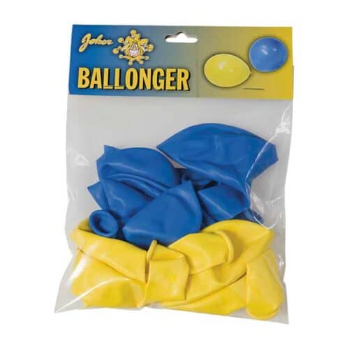 Ballonger gul/blå