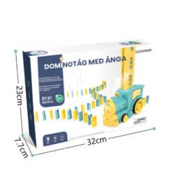 Elektrisk domino-tog med dampspecifikation