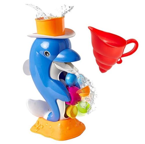 Dolphin bath toy set