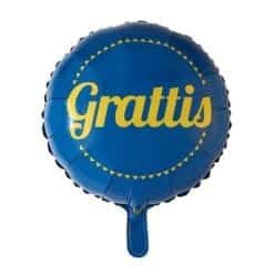 Folieballong Grattis