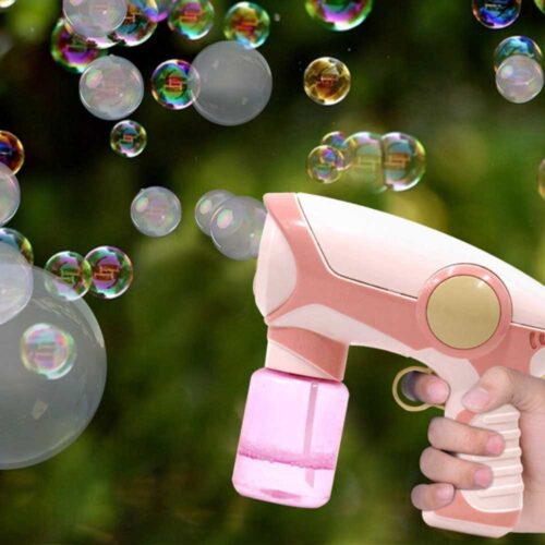 Model in the shape of a toy gun - pink