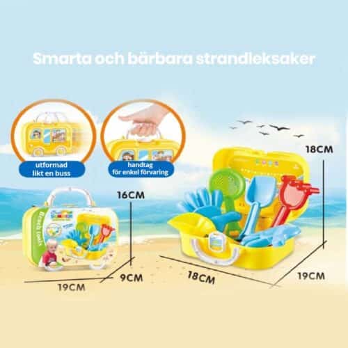 Smart and portable beach toys