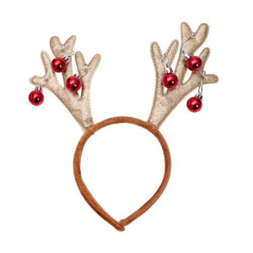 Diadem Reindeer horn with bells