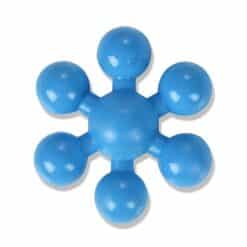 Byggesæt til børn atomare partikler 96 dele atomar form blå
