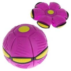 Frisbee ball - magic UFO ball with bright purple color