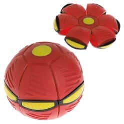 Frisbee-bold - magisk UFO-bold med klar rød farve