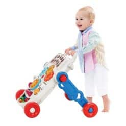 Gåvagn lära gå och aktivitetsleksaker baby