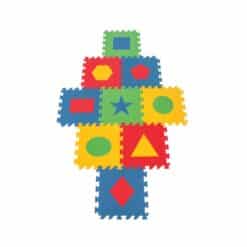 Playmat puzzle Geometric shapes 1