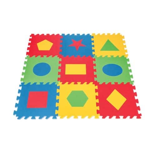 Playmat puzzle Geometric shapes
