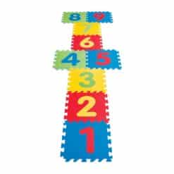 Playmat puzzle numbers