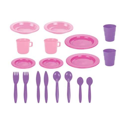 Children's tableware 18 pieces with bag