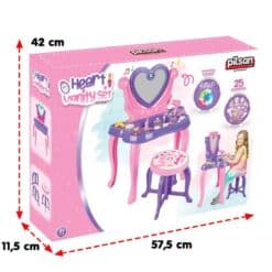 Children's dressing table pink box