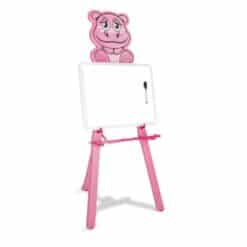 Whiteboard child set hippo pink