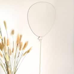 Balloon cradle decoration white