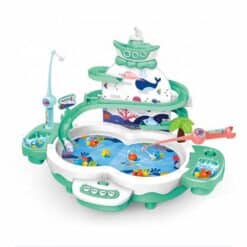 Water toys children fishing including music green