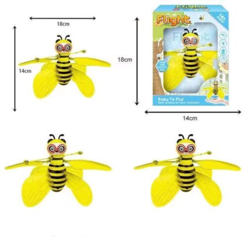 Flying bee with sensor Helicopter toy size