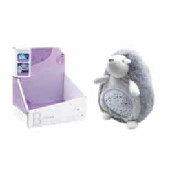 Cuddly toy - night light and soothing music for kids hedgehog