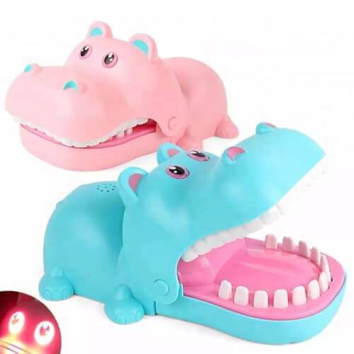 Hippo leksaker tandlakar spel med musik och ljus