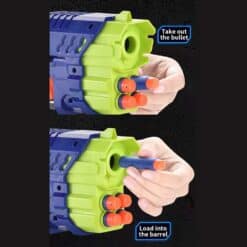 Toy gun with shot - outdoor toys for children 4