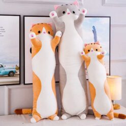 Stuffed animals - Long plush cat pillow