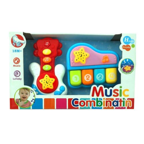 Musikinstrument for barn rod