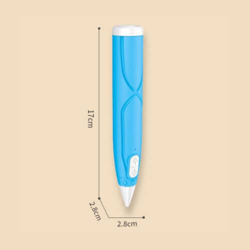 3Doodler penna rita i 3D penna blå storlek
