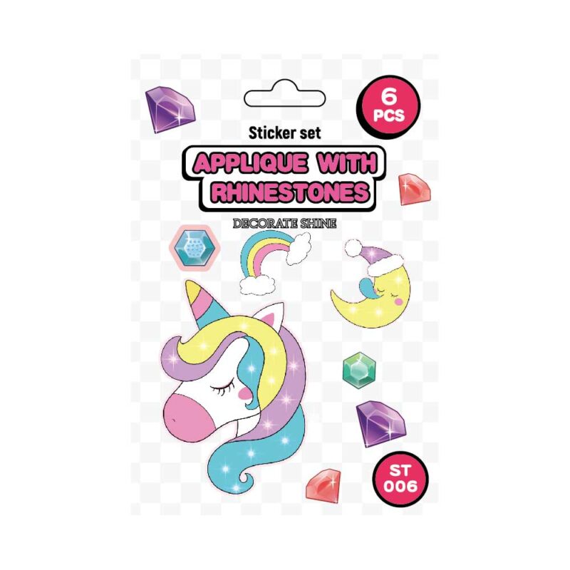 Diamond Painting Set Create Sticker Unicorn Packaging