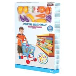 Shopping trolley for children - including accessories packaging