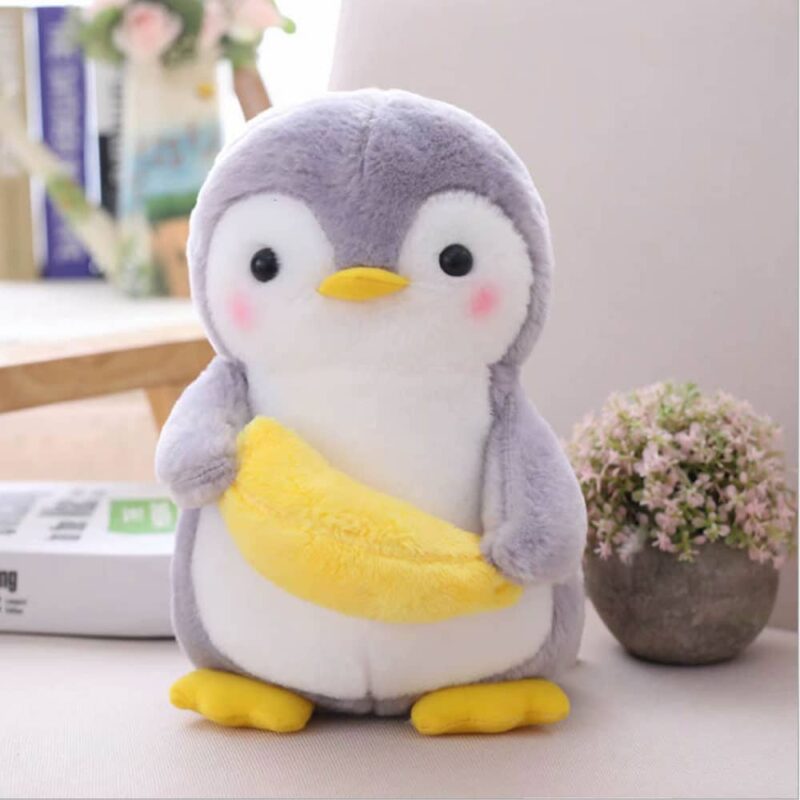 Stuffed animal Penguin banana