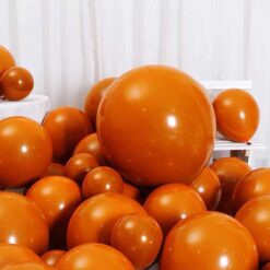 Ballongbage Halloween Pumpa orange