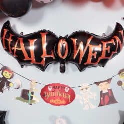 Ballongbåge Halloween-Skelett detaljer