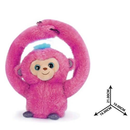 Rolling Monkey bliver efterlignet i lyserød størrelse