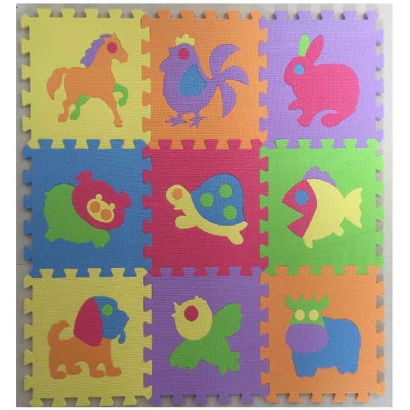 Puzzle mat Animals