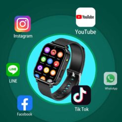 Smart GPS watch for kids with sim card social media