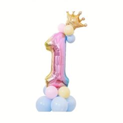 Balloon Pillar Crown for Number Balloon 1