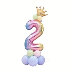 Balloon Pillar Crown for Number Balloon 2