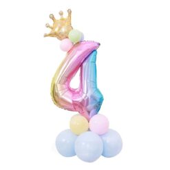 Balloon Pillar Crown for Number Balloon 4