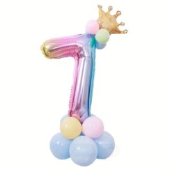 Balloon Pillar Crown for Number Balloon 7