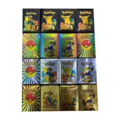 pokemon cards multicolored