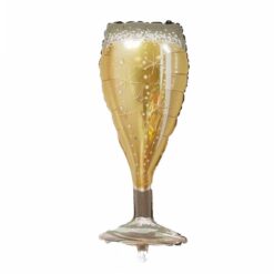 Foil balloon Champagne glass Bubble XXL