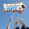 Folieballon Afstudeerfeest Pijl studenten