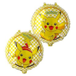 Runder Folienballon Pokémon Pikachu 45cm