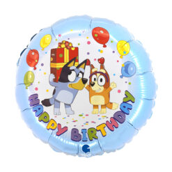 Folieballong Happy Bluey HPD 46 cm