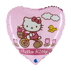 Folieballong Hello Kitty Bike 46 cm