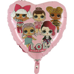 Folieballong LOL Surprise Pink 46 cm