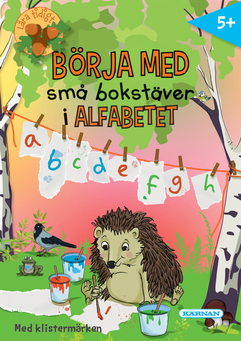 BÖRJA MED SMÅ BOKSTÄVER I ALFABETET