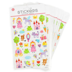 Princesses and Glitter stickers
