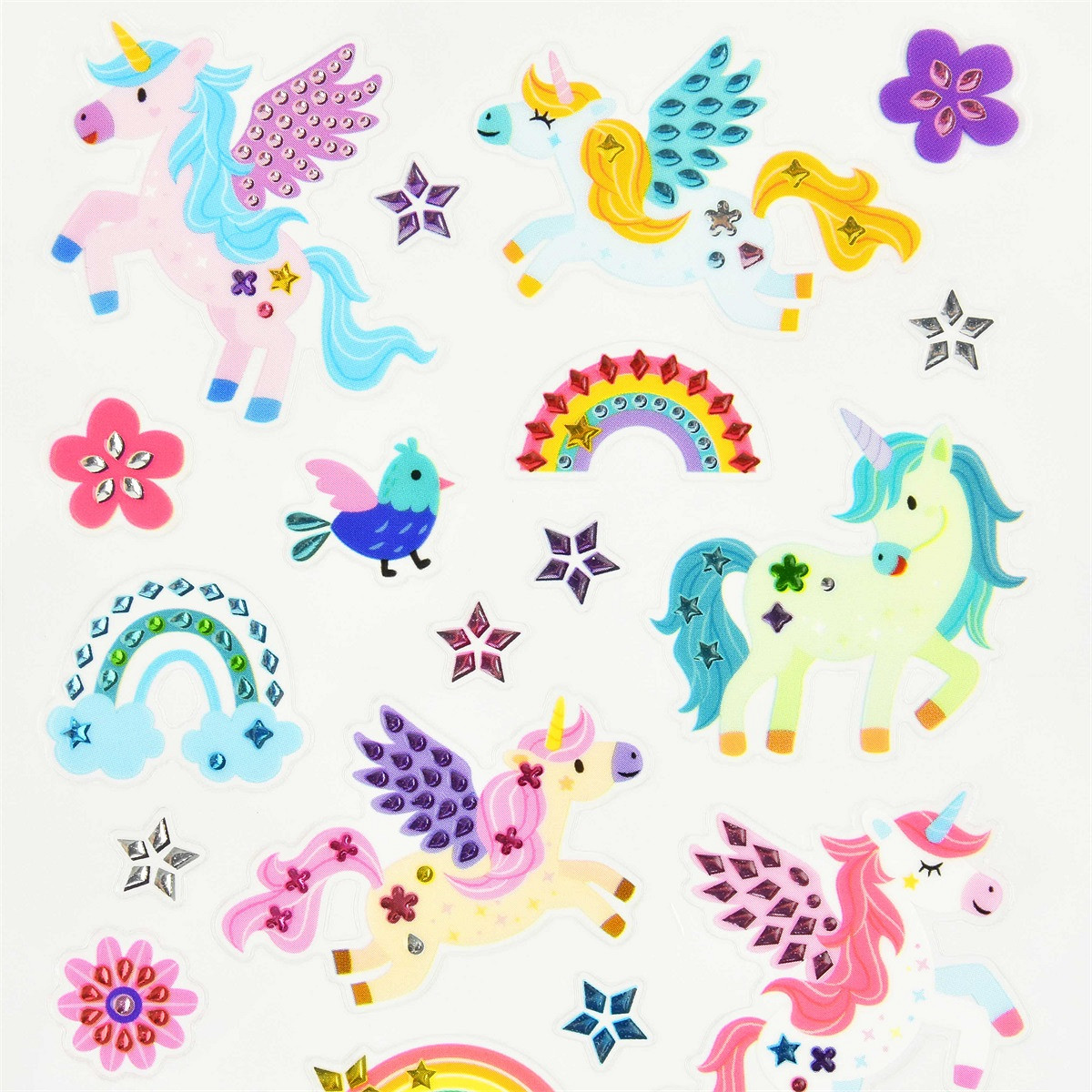 Stickers Eenhoorn 19.5 CM - Afbeelding 2