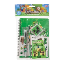 Minecraft A5 writing set