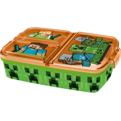 Minecraft multi-compartment lunch box 18 x 13 cm